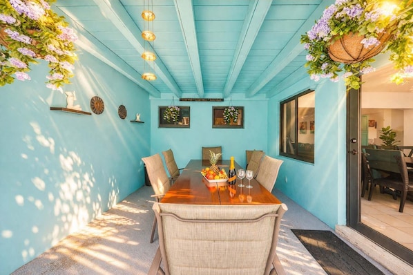 Opções para refeição ao ar livre