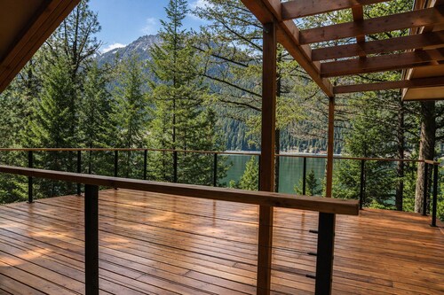 Mountain Lake Retreat w/ Deck and Spa