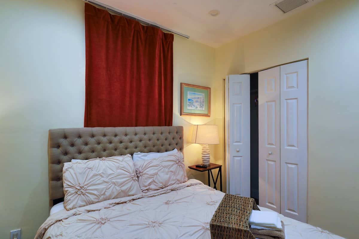 Chambre Double Confort, patio, vue jardin