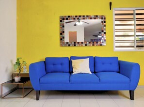 Living area - Casa Diamante : 4 Bedrooms + Private Swimming Pool and 2 Premium Suites (Mérida)