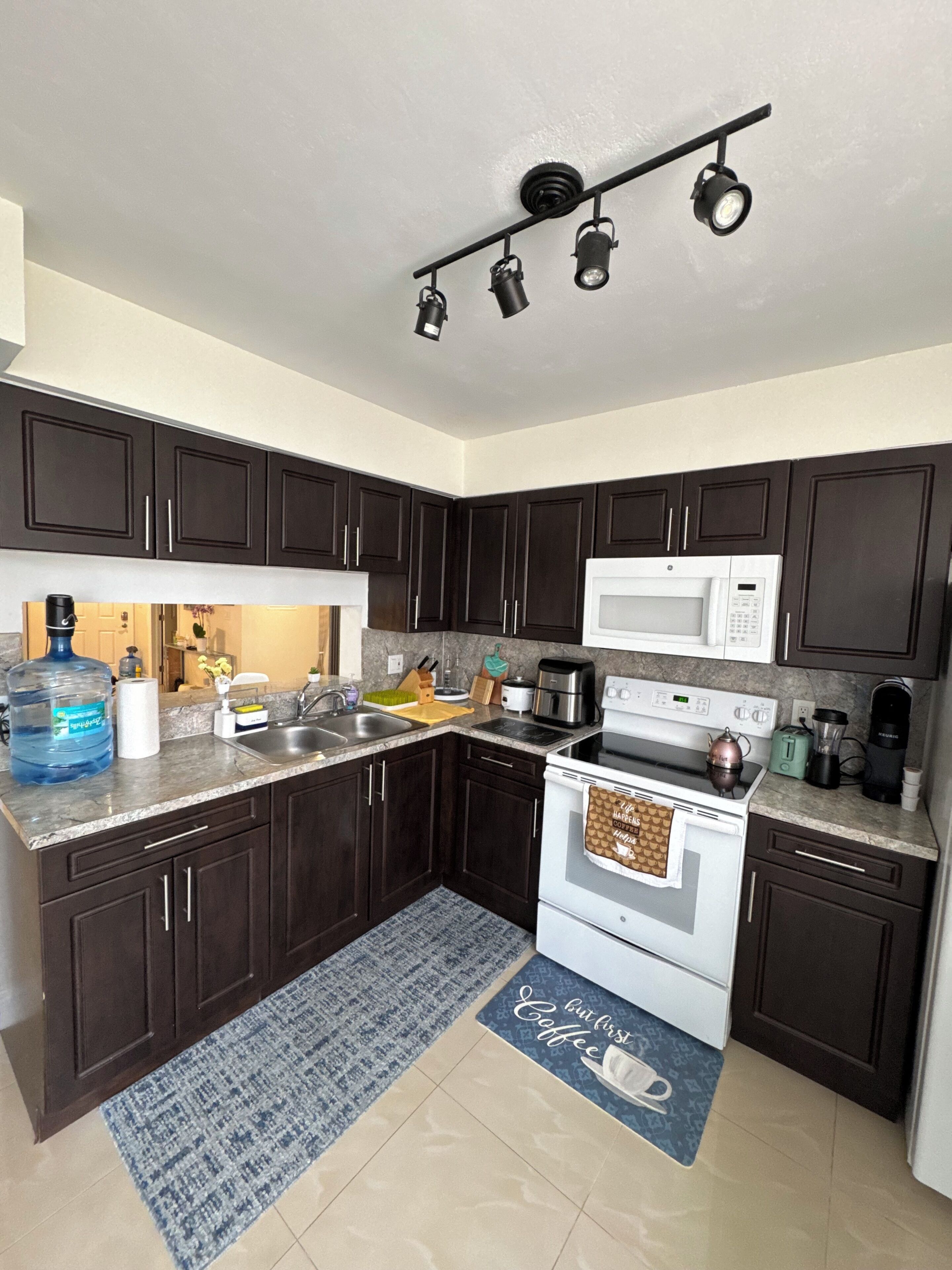 Microwave, oven, stovetop