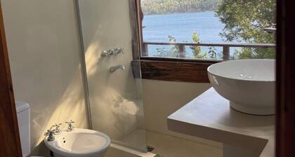 Luxury Lakefront Retreat with Stunning Mountain Views.