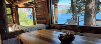 Luxury Lakefront Retreat with Stunning Mountain Views.