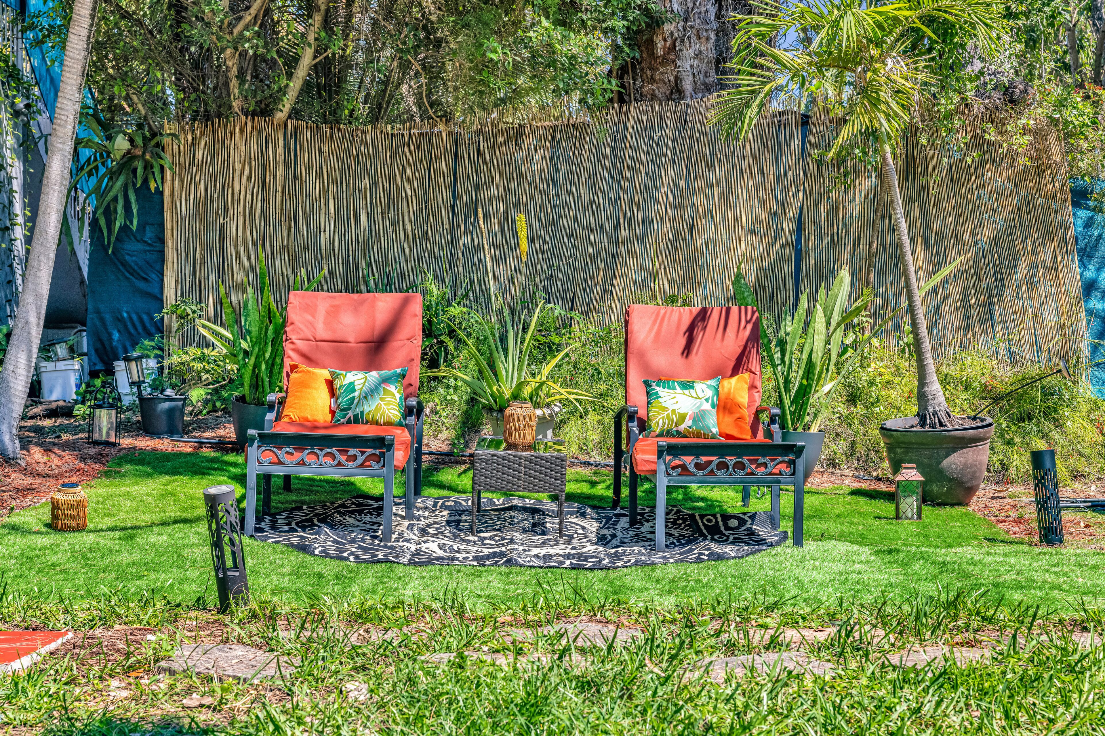 Overnattingsstedets uteområder