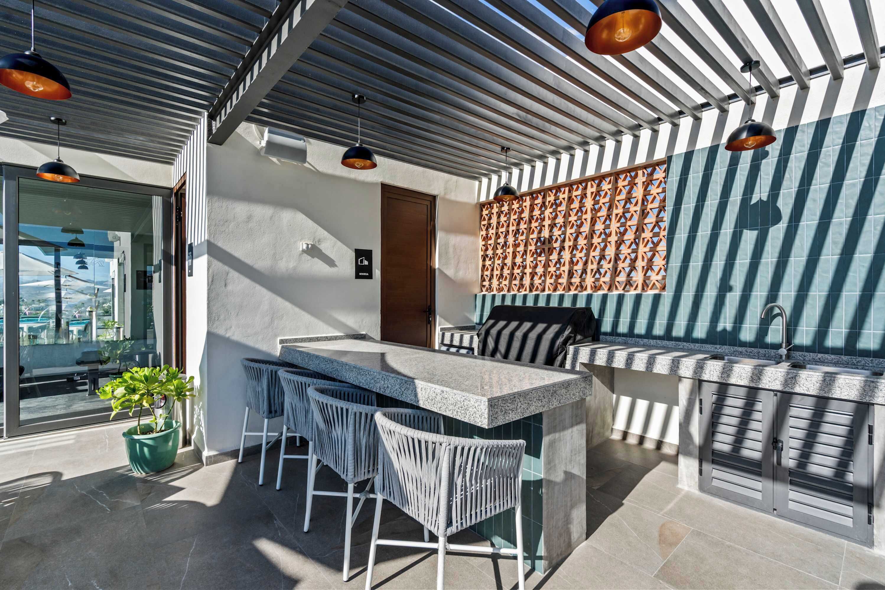 Udendørs spisemuligheder