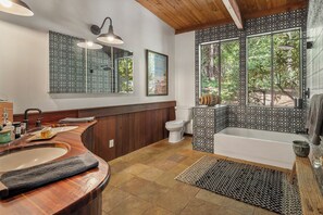 Bathroom - Deer Ranch, A Modern Redwood Sanctuary in Occidental (Occidental)