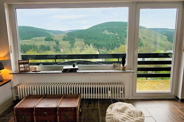 Ausblick Wohnzimmer