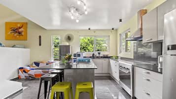 House, Private Pool | Private kitchen