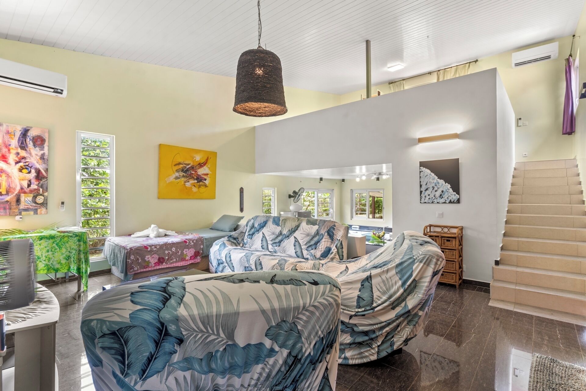 House, Private Pool | Living area