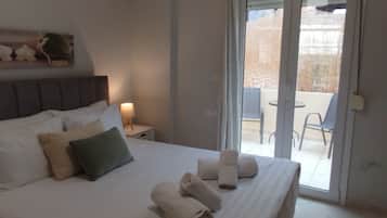 Family Apartment, Balcony, Garden View