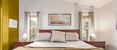 3 bedrooms, iron/ironing board, free WiFi, bed sheets