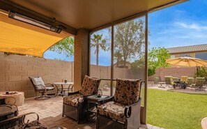 Terrace/patio - Perfect 3-bedroom house w/ putting green & AC in tranquil San Tan Valley (San Tan Valley)