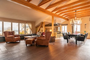 TV, fireplace, stereo - Beachfront Villa in Ahlbeck (Heringsdorf)