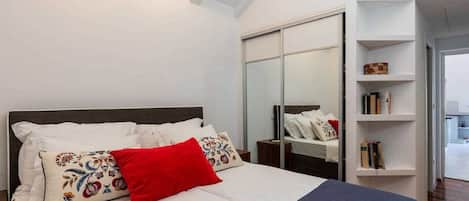 Wifi gratis y ropa de cama