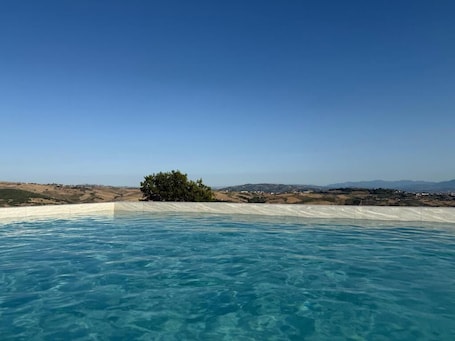 Seasonal outdoor pool. Giardini Hurz