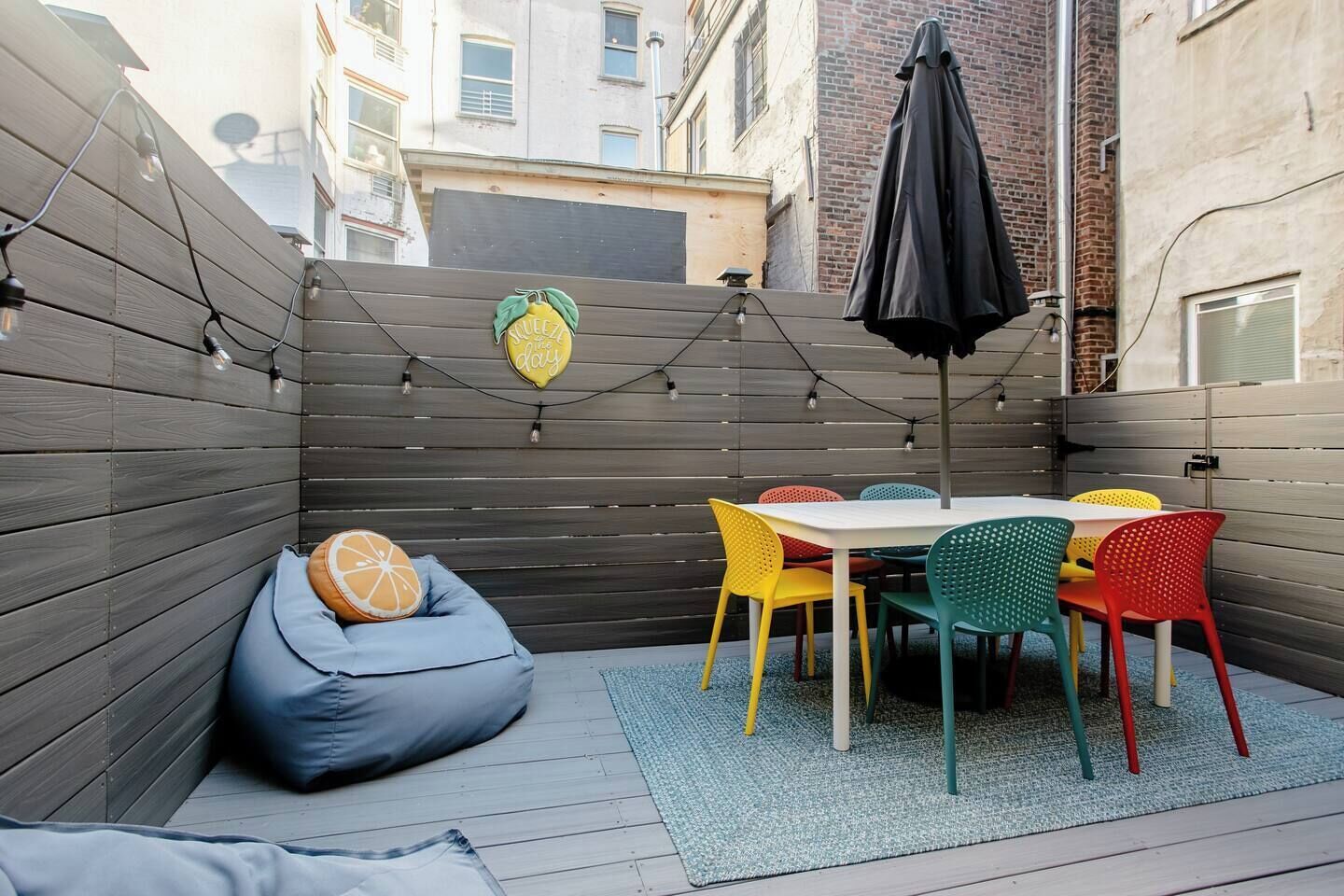 Outdoor dining