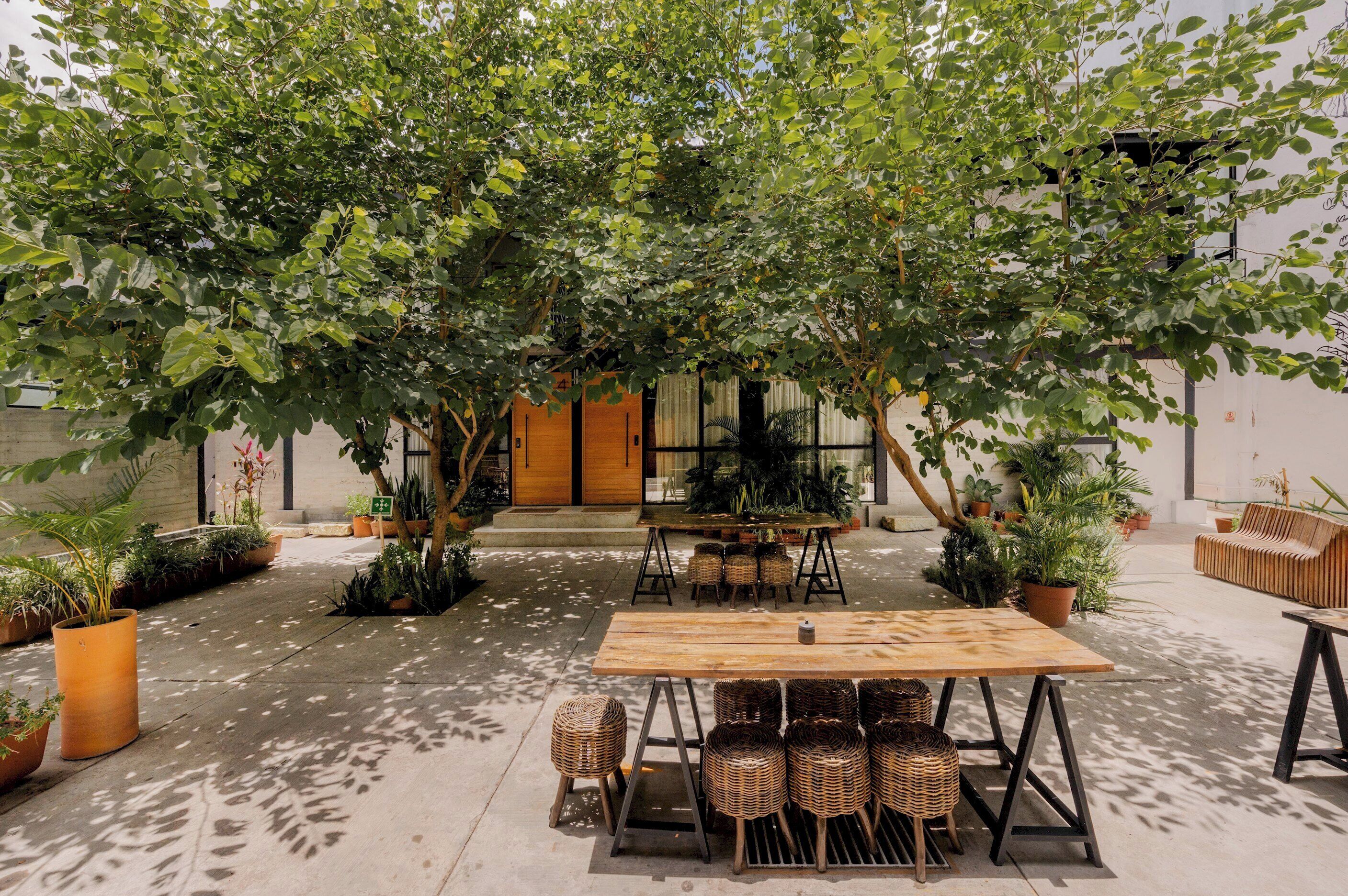 Outdoor dining