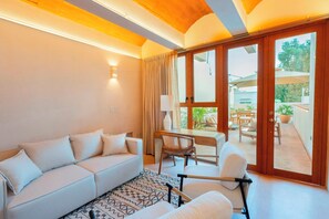 Living area - COLÓN · Luxury house with pool and terrace for 6 (Oaxaca)