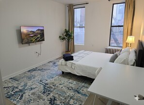 2 habitaciones, tabla de planchar con plancha y wifi 