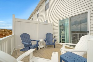 Terrace/patio - Allen Street • Sleeps 13 • Game Room • Near PSU • Seaside Oasis Meets Penn State (State College)