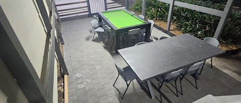 Outdoor dining