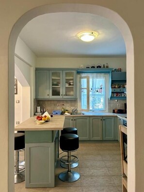 Private kitchen - Villa Fenia (Amorgos)