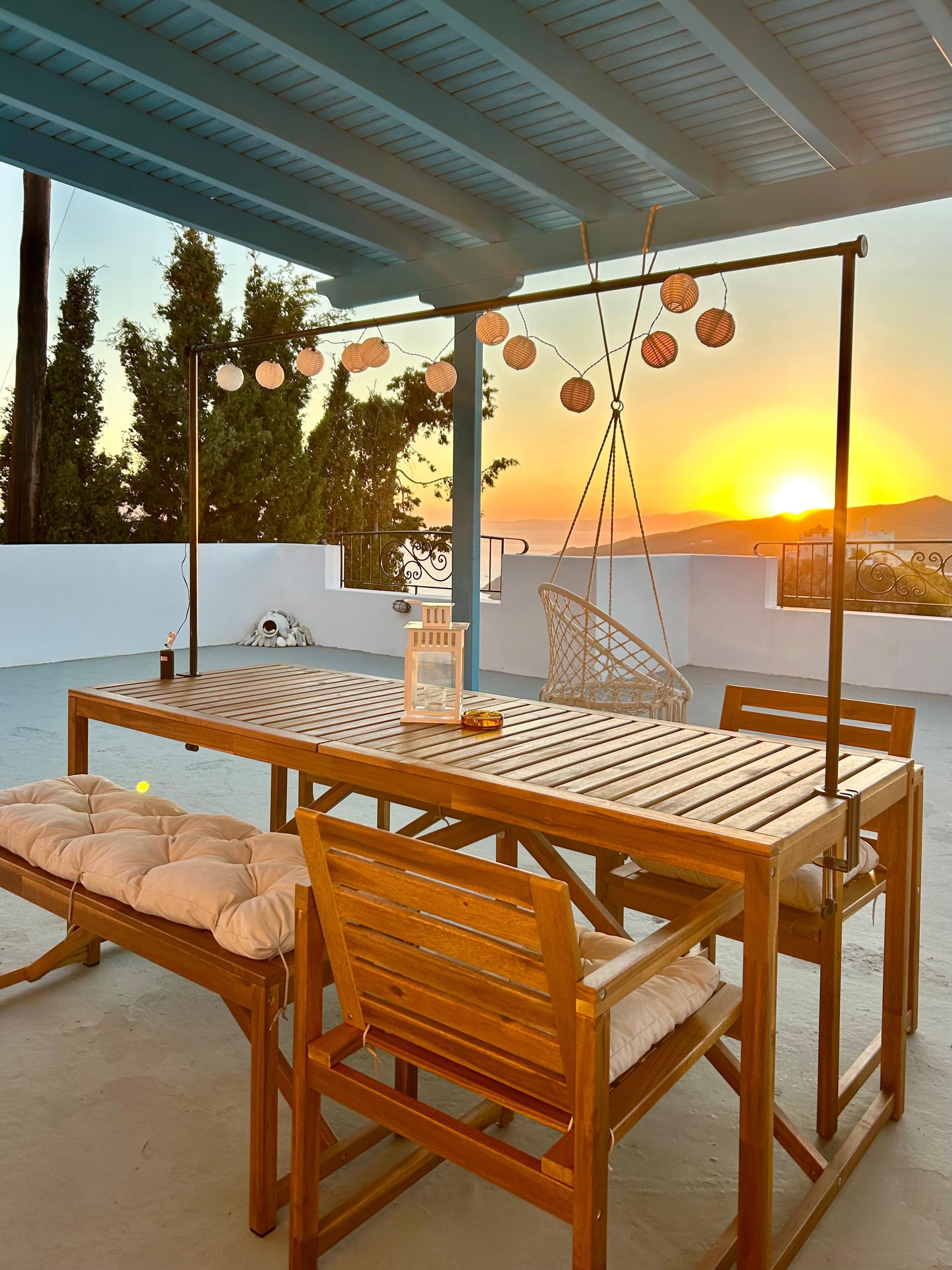 Apartamento luxo, cozinha, vista para o mar | Terraço/pátio