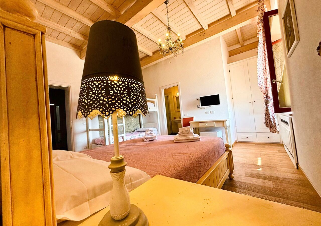 Comfort-Vierbettzimmer, Gartenblick