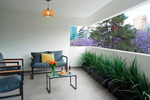 Terrace/patio - Spacious Apartment with Balcony w/3BR 3BT in Polanco (Ciudad de México)