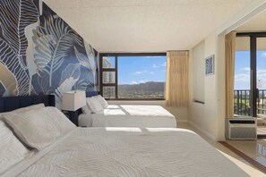 Iron/ironing board, travel cot, WiFi, bed sheets - Stunning Diamond Head & Ocean Views, Park Free (Honolulu)