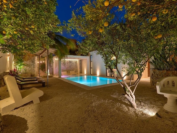 Superior Suite, Patio, Garden View | Pool