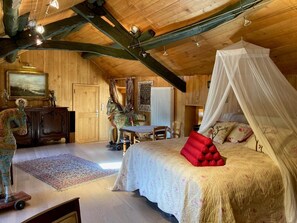 1 bedroom, iron/ironing board, free WiFi - Le Gîte des Oiseaux - VEBRON (VEBRON)