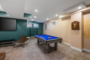 Games room - Bohemian 4BR CWE Villa•Game Room•Garage•Patio•Yard (St. Louis)