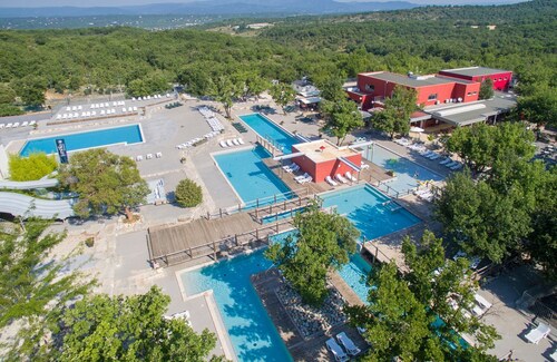  Mobil-home 4/6 pers - Camping 5⭐ Aluna - Ruoms / Vallon Pont d'Arc