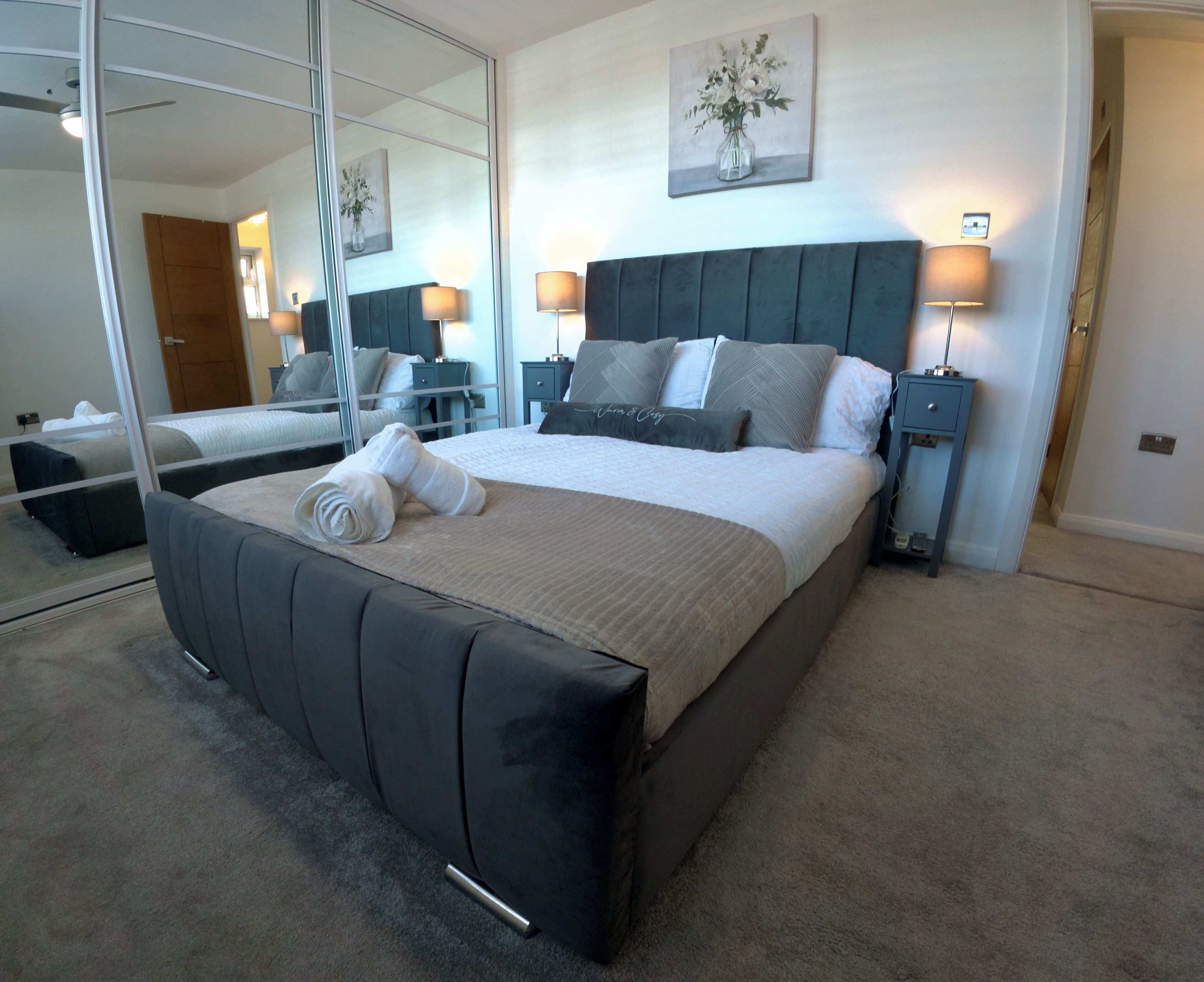 3 bedrooms, iron/ironing board, free WiFi, bed sheets
