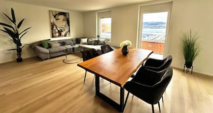 Lake view apartment in Wollishofen