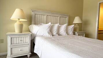 2 bedrooms, iron/ironing board, travel crib, WiFi