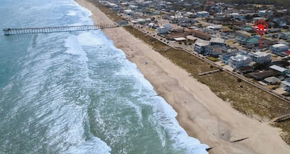 Short walk to Kure Beach, Pier, & Restaurants