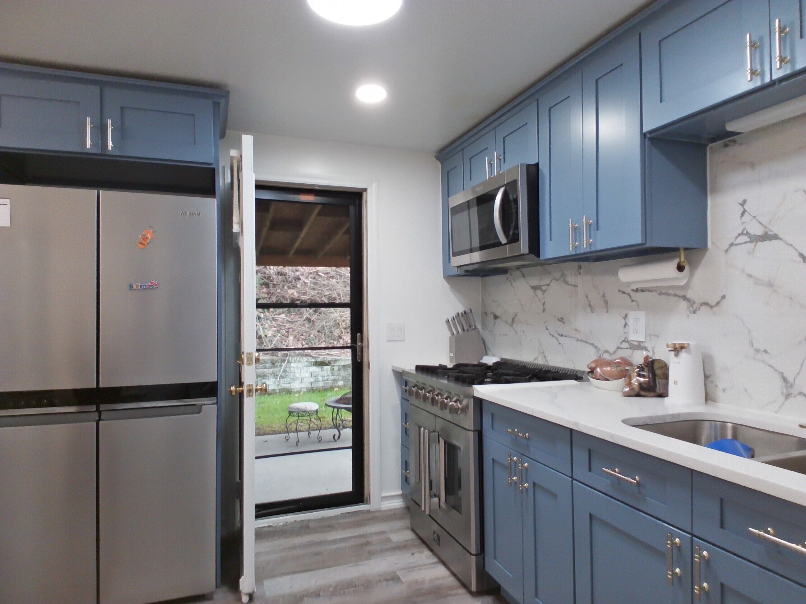 Microwave, oven, stovetop, toaster