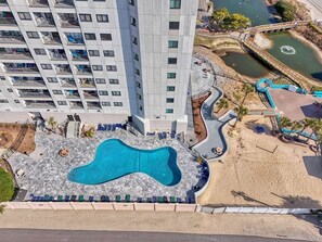 Indoor pool - Unobstructed Ocean View Escape, Pools + Beach Access (Myrtle Beach)