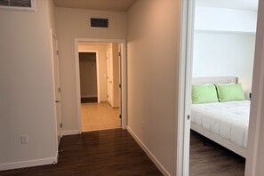 Premium bedding, memory foam beds, in-room safe, individually furnished