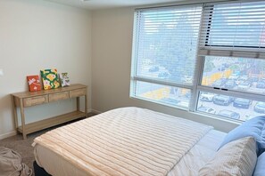 Premium bedding, memory foam beds, in-room safe, individually furnished