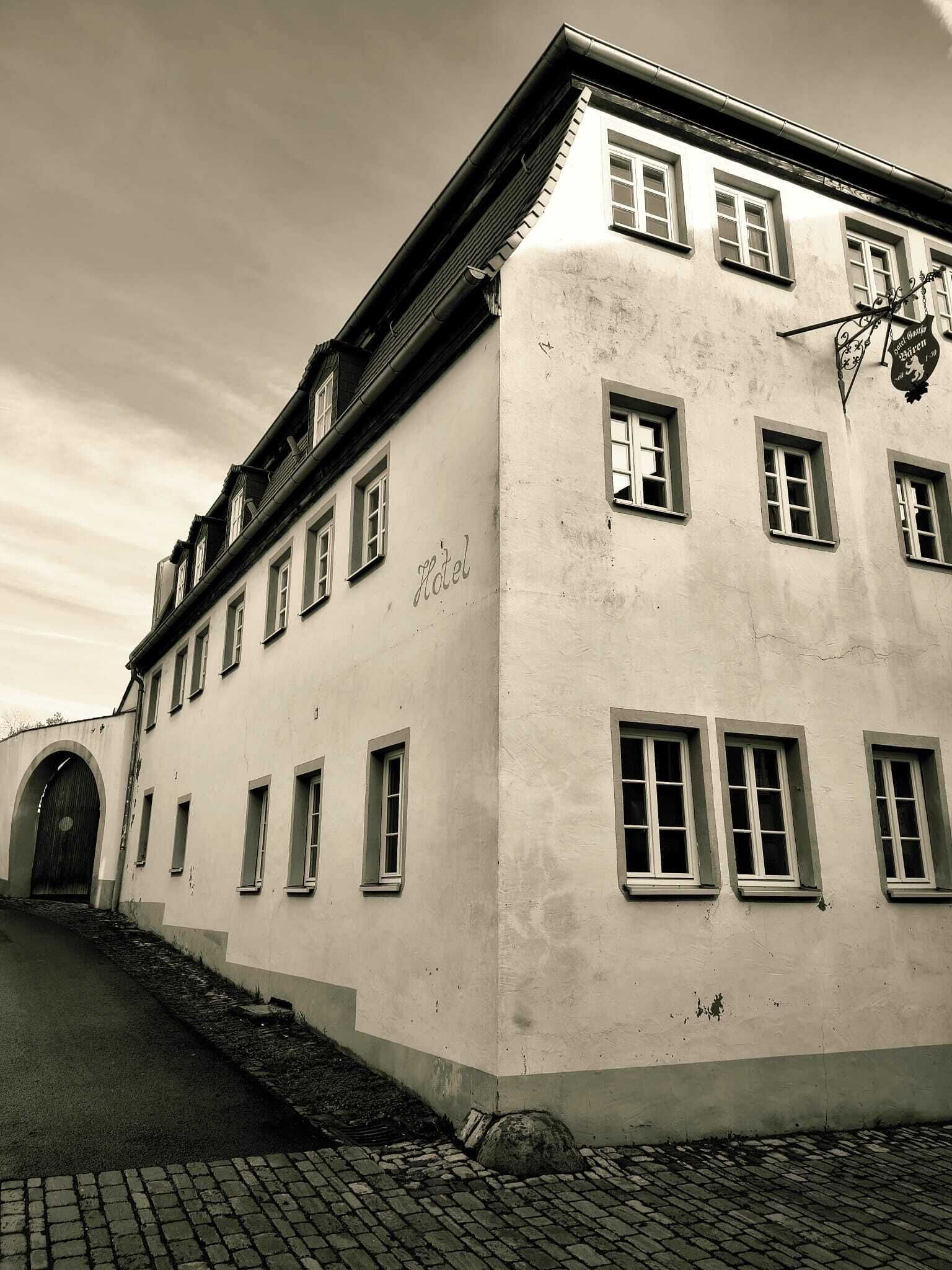 Fassade der Unterkunft