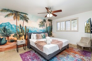 4 bedrooms, iron/ironing board, free WiFi, bed sheets - Paradise Palms - Scottsdale 4BR w/ Heated Pool, Fire Pit, PingPong (Scottsdale)