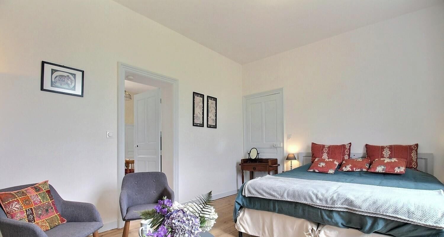 Chambre - espace salon