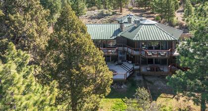 Private 40-Acre Estate with Hot Tub and Lake Views