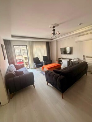 Living area - Fethiye Marinada lüks daire (Fethiye)