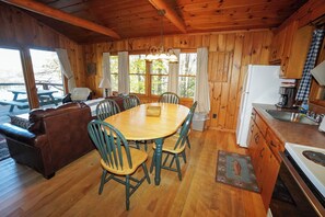 Dining - Relaxing Lakeside Cabin on Minerva Lake-Camp 12 (Olmstedville)