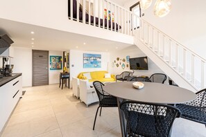Interior - Aria Marina 37 - climatisé et vue mer (Lumio)