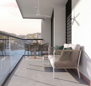 Deluxe Suite, Balcony | Desk, laptop workspace, free WiFi - Nuruma Suites by Avia Suites (Santa Marta)